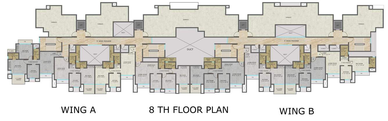  heritage Images for Cluster Plan of Sri Heritage