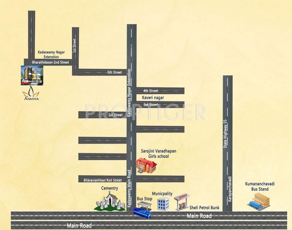 Images for Location Plan of Aaditi Aaditi Ananya