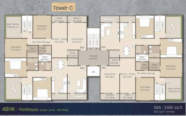Images for Cluster Plan of Raama Shikhar
