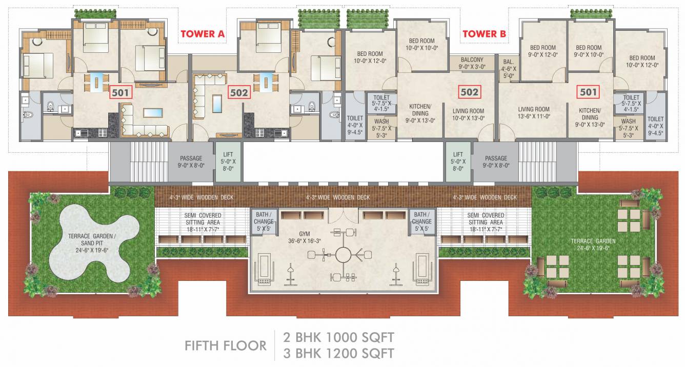 Images for Cluster Plan of Fortune Greenfields 4 Plus