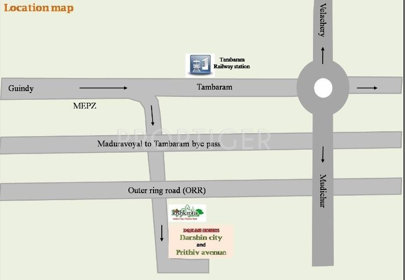Images for Location Plan of Dream Darshin City