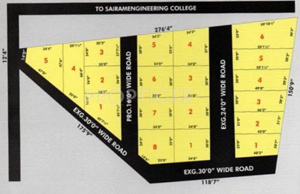 Images for Layout Plan of Dream Prithvi Avenue