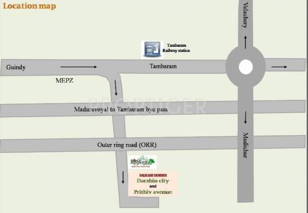 Images for Location Plan of Dream Prithvi Avenue