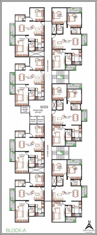 Images for Cluster Plan of Samruddhi North Square