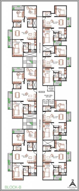 Images for Cluster Plan of Samruddhi North Square