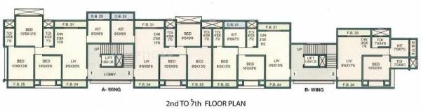 Images for Cluster Plan of Poonam Kalpavruksh