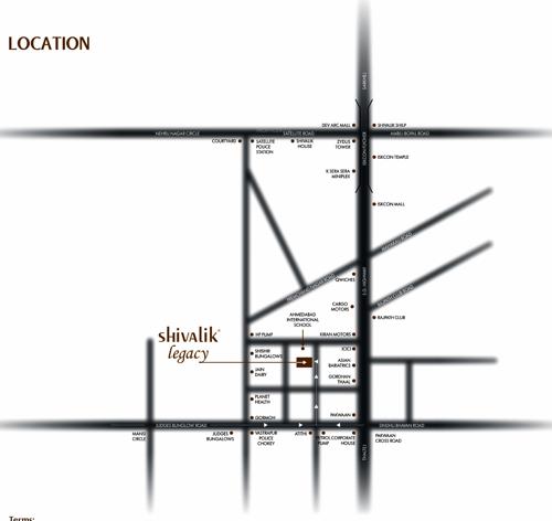  legacy Images for Location Plan of Shivalik Legacy