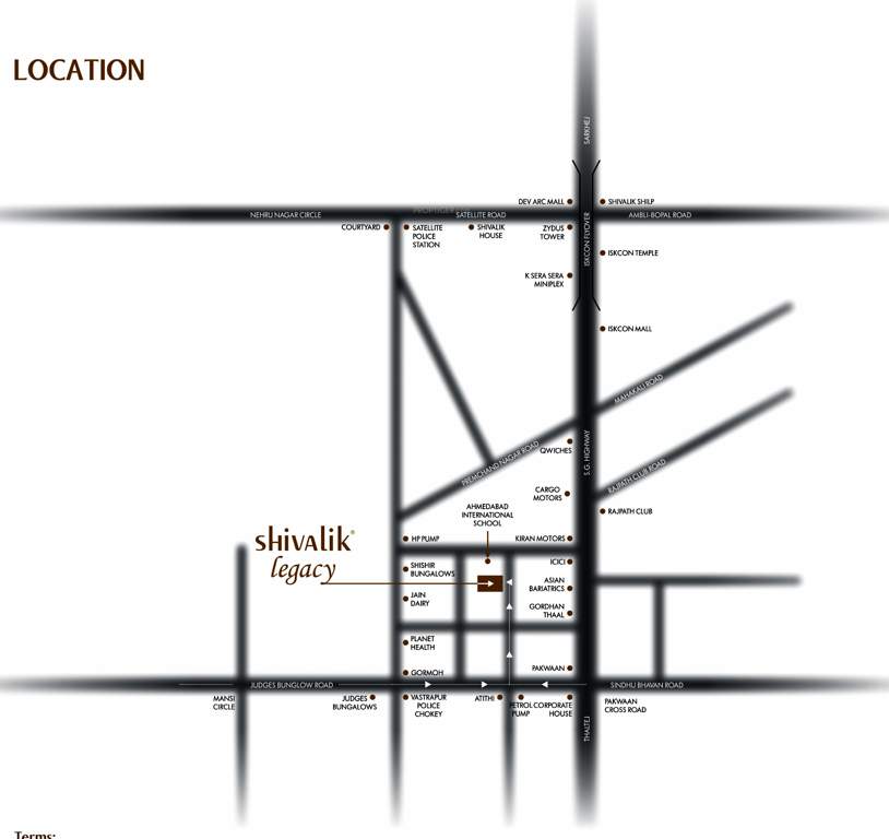  legacy Images for Location Plan of Shivalik Legacy