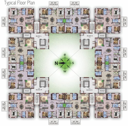 Images for Cluster Plan of OM Shakthy Santha Towers Phase III