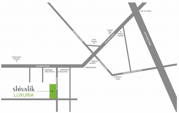 Images for Location Plan of Shivalik Luxuria