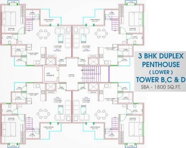 Images for Cluster Plan of Lilleria Aashiana