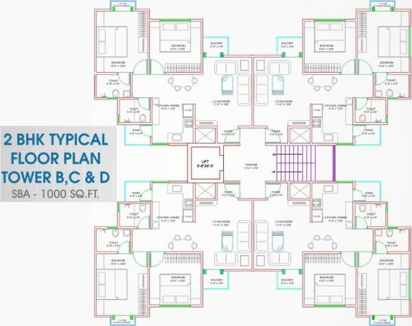 Images for Cluster Plan of Lilleria Aashiana