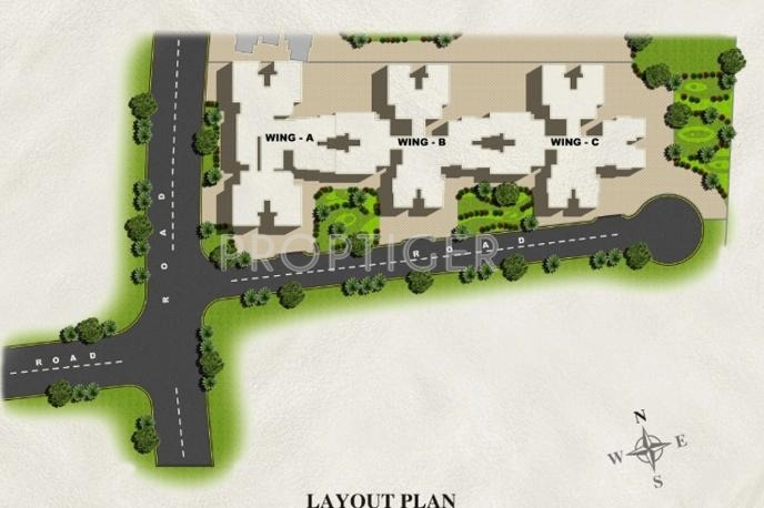 Images for Layout Plan of Vikram Buildwell Rachna Towers