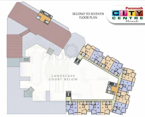 Images for Cluster Plan of Parsvnath City Centre