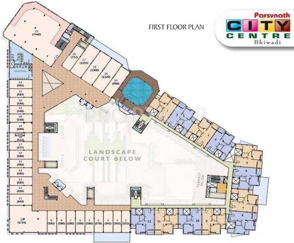 Images for Cluster Plan of Parsvnath City Centre