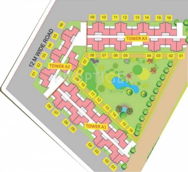 Images for Layout Plan of Supertech Golf Suites Images for Layout Plan of Supertech Golf Suites