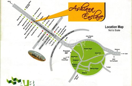 Images for Location Plan of Anand Ultima Builders Ashiana Enclave