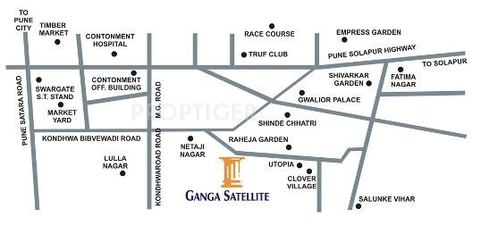 Images for Location Plan of Goel Ganga Developers Maya