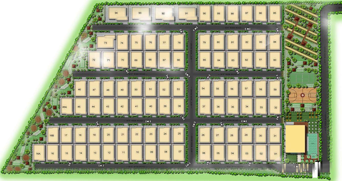  villas Images for Layout Plan of Vessella Villas