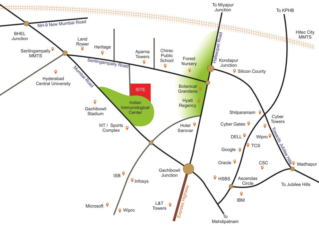  villas Images for Location Plan of Vessella Villas