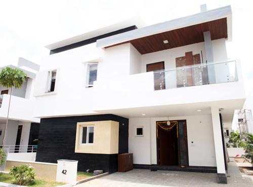  villas Images for Elevation of Vessella Villas