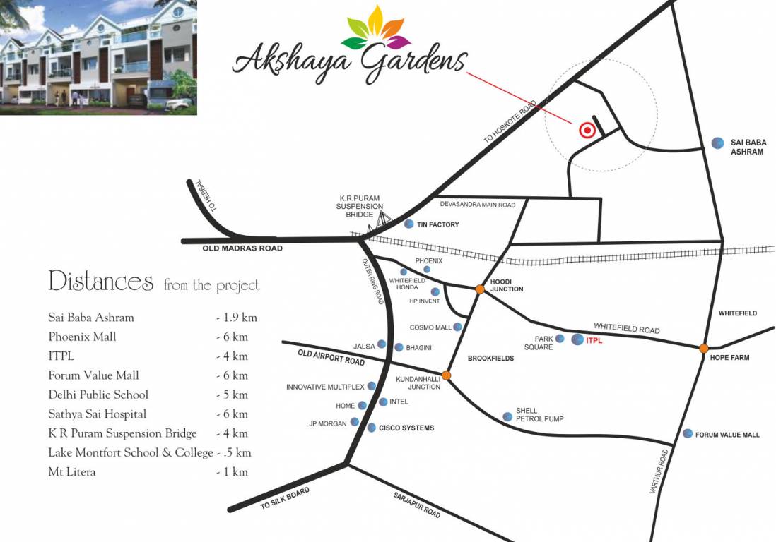 Images for Location Plan of Amintha Akshaya Gardens