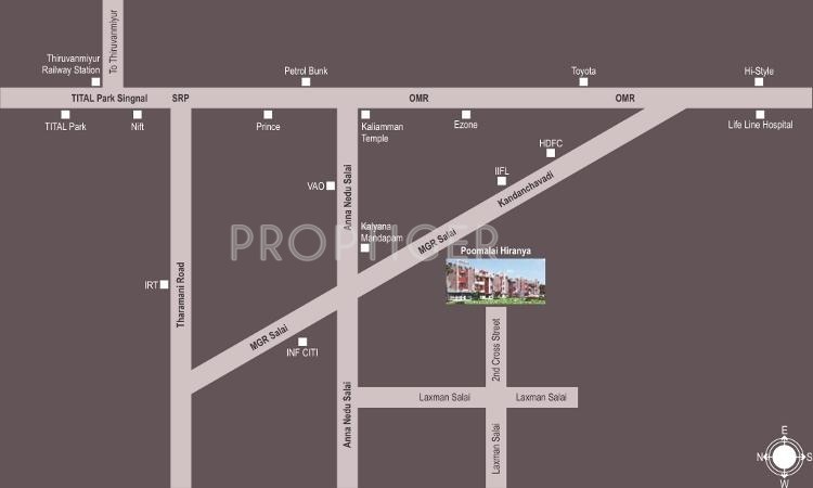 Images for Location Plan of Poomalai Housing Hiranya
