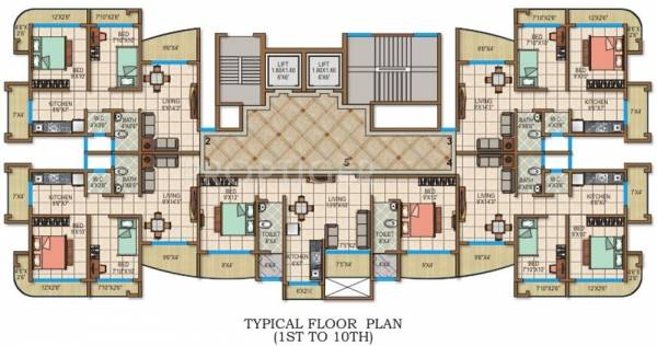 Images for Cluster Plan of SD Bhalerao Sai Krupa Chs Ltd