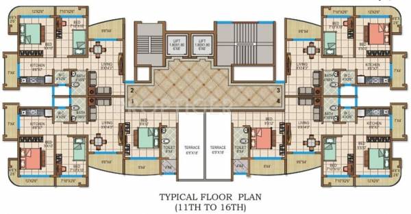 Images for Cluster Plan of SD Bhalerao Sai Krupa Chs Ltd