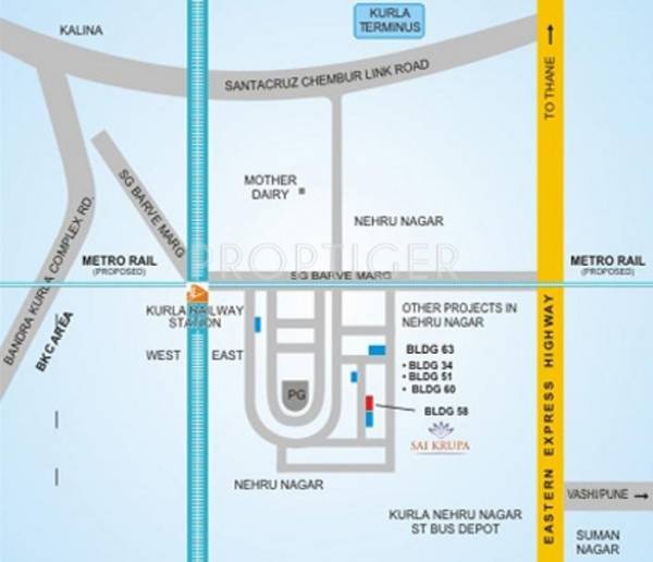 Images for Location Plan of SD Bhalerao Sai Krupa Chs Ltd