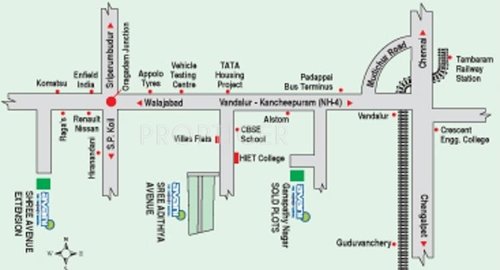 Images for Location Plan of Avani Sree Adithya Avenue