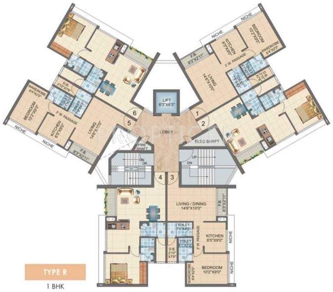 Images for Cluster Plan of Laxmi Avenue D Global City