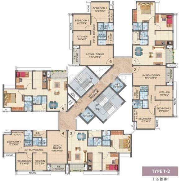 Images for Cluster Plan of Laxmi Avenue D Global City