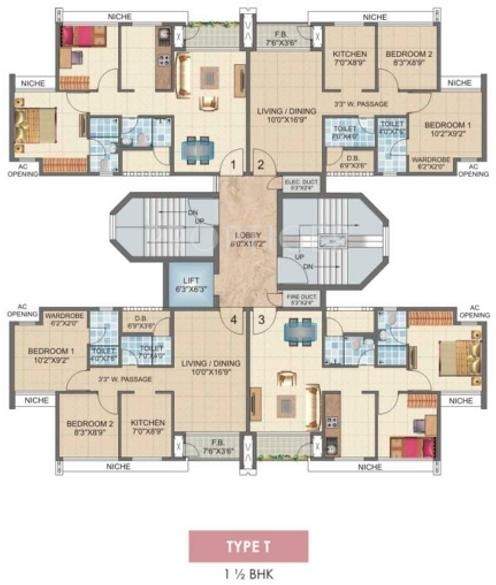 Images for Cluster Plan of Laxmi Avenue D Global City