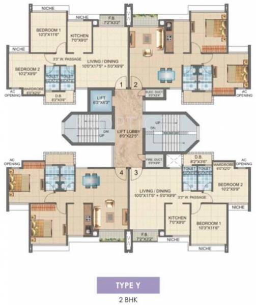 Images for Cluster Plan of Laxmi Avenue D Global City