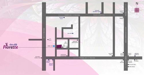  florette Images for Location Plan of Shivalik Florette