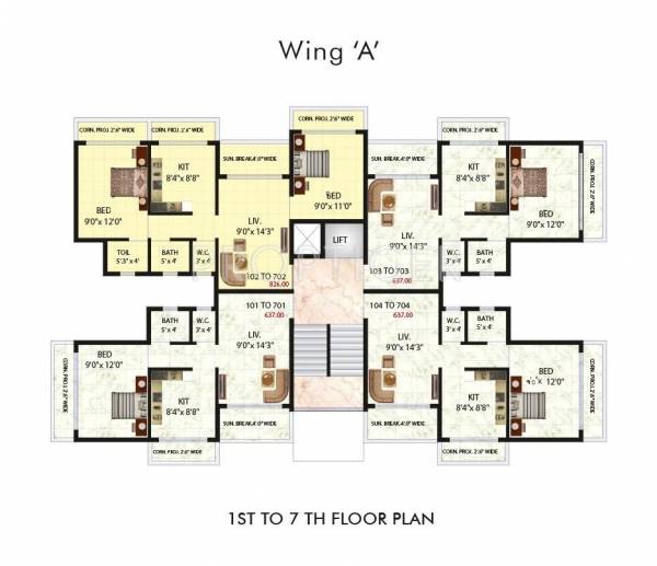 Images for Cluster Plan of Satyam Pride
