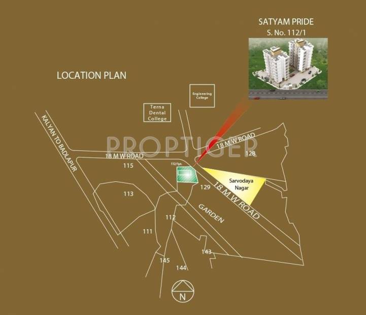 Images for Location Plan of Satyam Pride