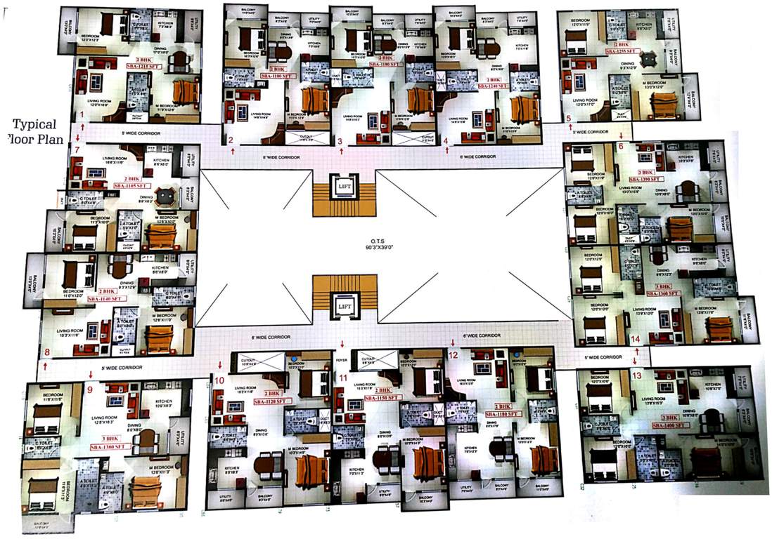  windsor homes Images for Cluster Plan of Sri Windsor Homes