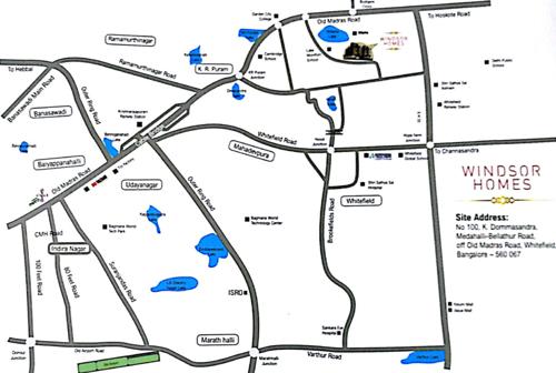 windsor-homes Images for Location Plan of Sri Windsor Homes