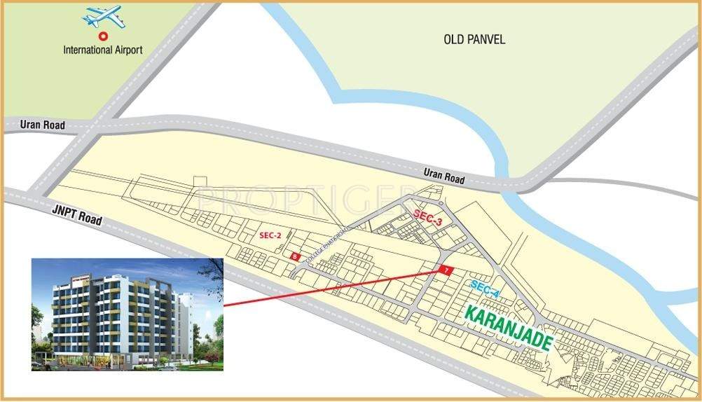  residency Images for Location Plan of Satyam Residency