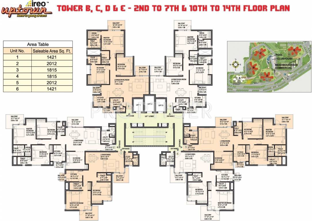 Images for Cluster Plan of Ireo Uptown