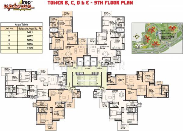 Images for Cluster Plan of Ireo Uptown Images for Cluster Plan of Ireo Uptown