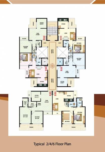 Images for Cluster Plan of Satyam Heritage
