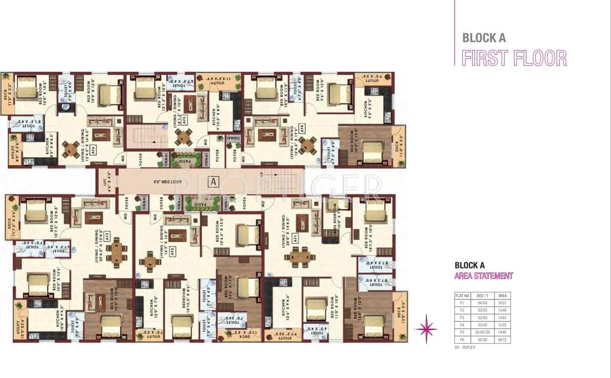 Images for Cluster Plan of Colorhomes Color Fields