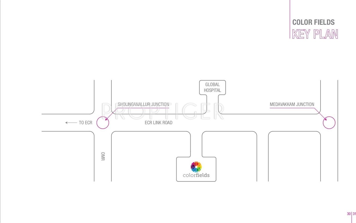 Images for Location Plan of Colorhomes Color Fields