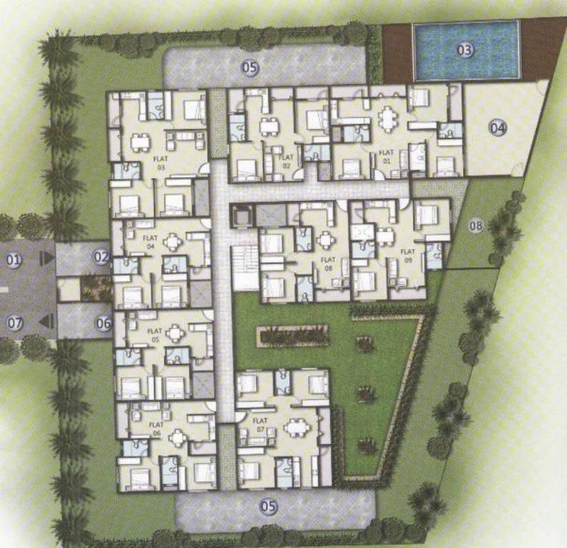 Images for Layout Plan of Daksha White Petals