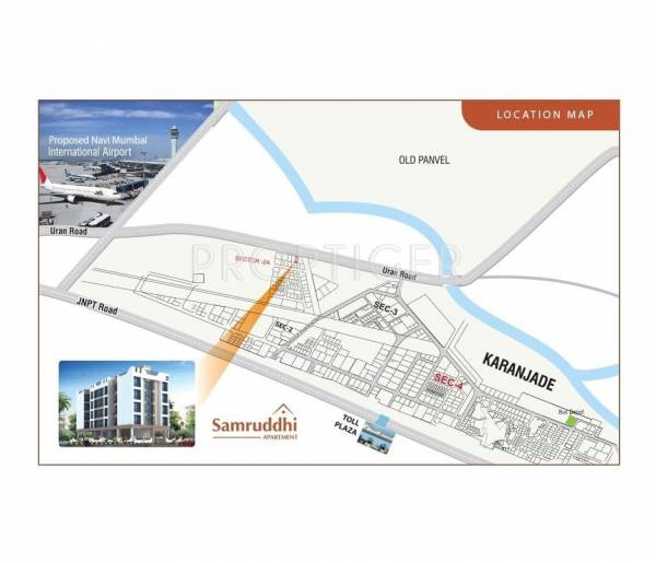 Images for Location Plan of Satyam Samruddhi Apartment