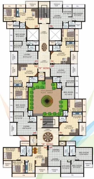 Images for Cluster Plan of Adinath Love Nest