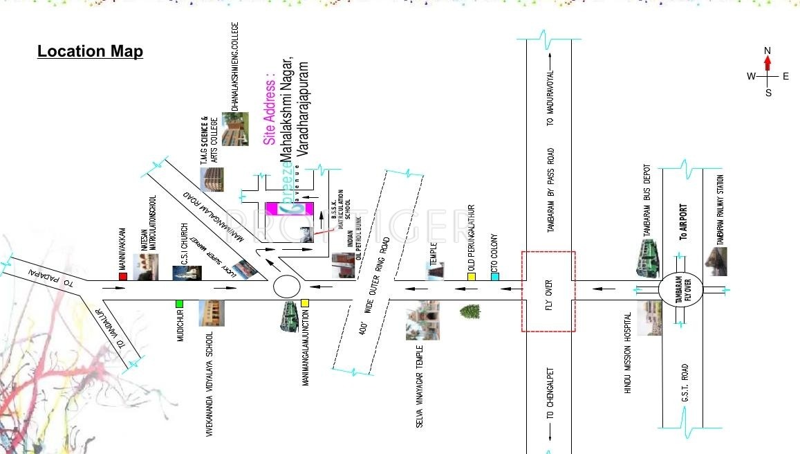Images for Location Plan of Colorhomes Breeze Avenue